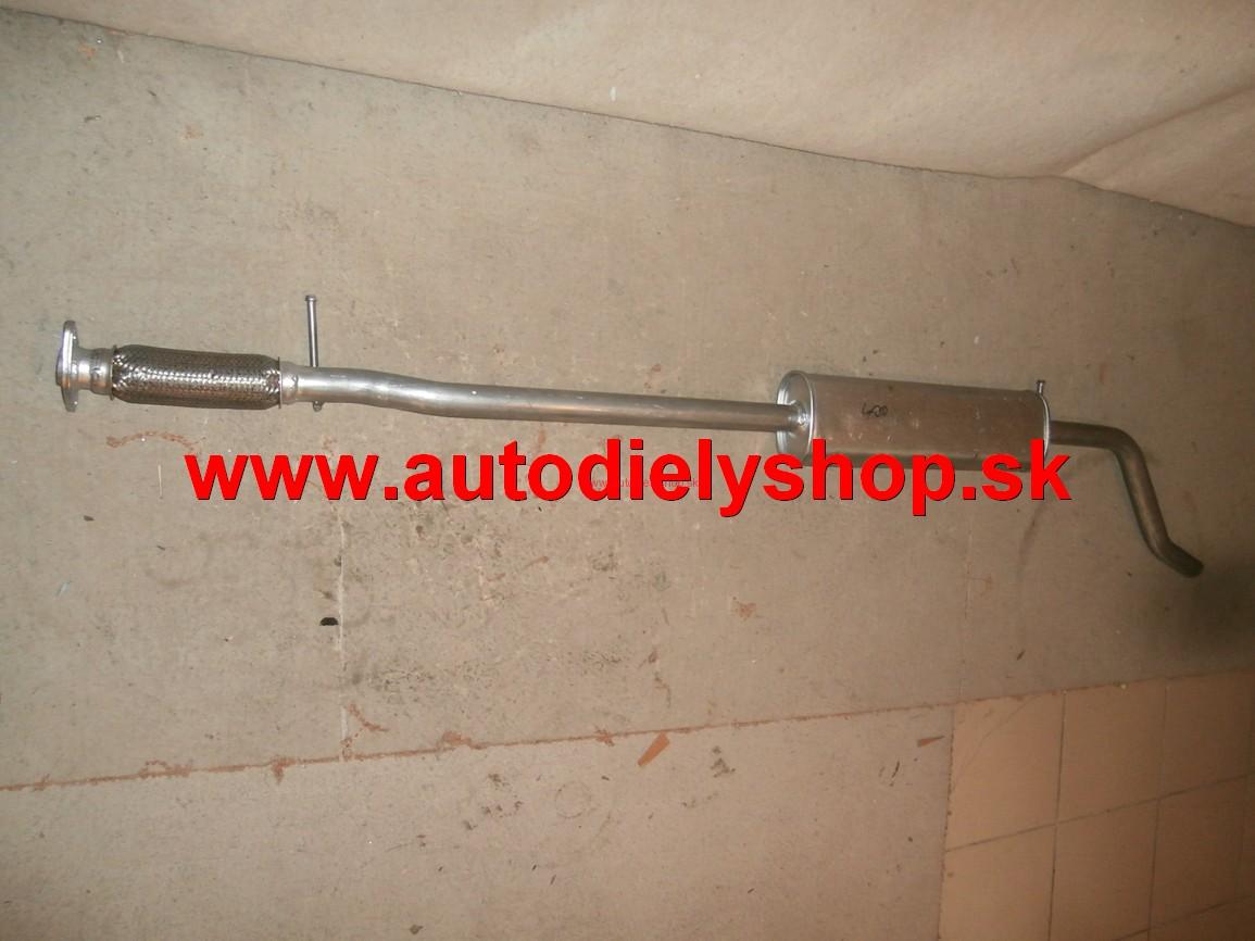 Fiat PUNTO 99-03- Stred výfuku 1,2i 16V/59kw 