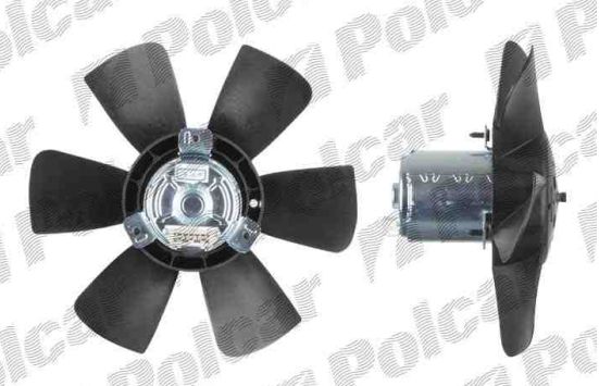 VW Golf III 9/91-8/97 ventilátor bez krytu a podpery pre vozidlá bez klímy 