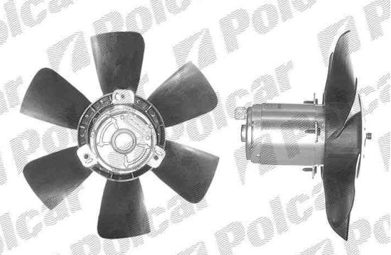 VW Golf III 9/91-8/97 ventilátor bez krytu a podpery pre vozidlá s klímou 