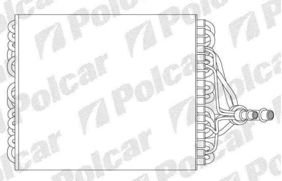 VW Golf III 9/91-8/97 výparník klimatizácie 