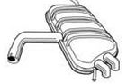 VW GOLF V 8/03- zadný tlmič výfuku WALKER