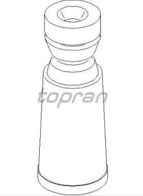 Audi 100 12/90-9/94 doraz odpruženia zadný Obojstranný