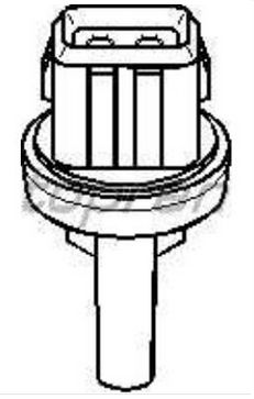 Audi 100 12/90-9/94 teplotný spínač ventilátora klimatizácie