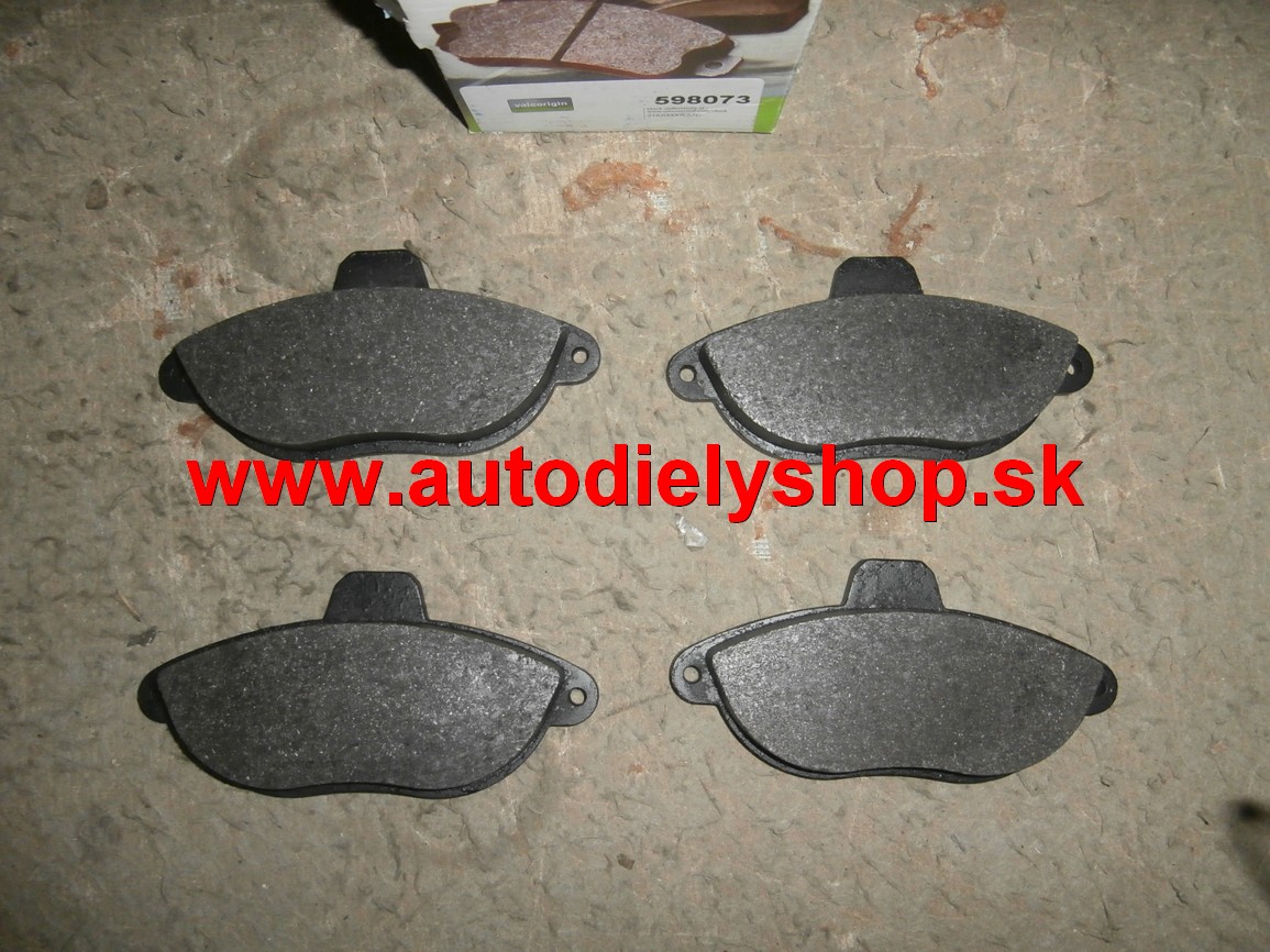  Fiat SCUDO 02-2/04 Brzdové platničky predné sada /CIFAM/