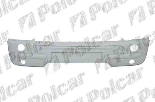 Mini 06/01-09/06 predný nárazník s otvormi na lištu s podkladom