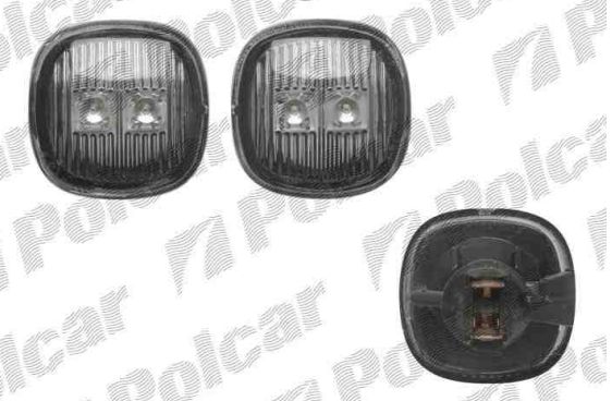 Audi A3 9/96-9/00 bočné smerovky čierne
