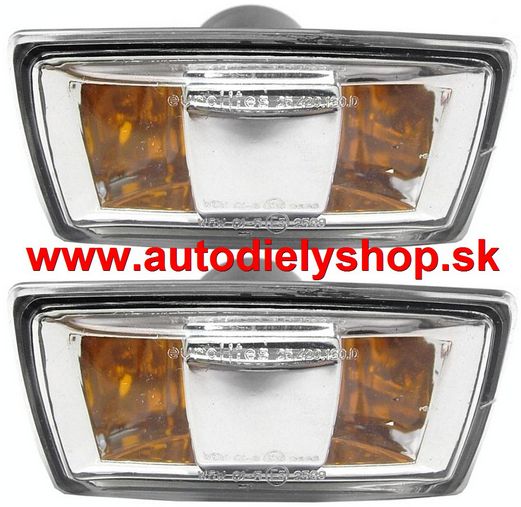 Opel INSIGNIA 7/2008- bočné smerovky číre Sada L+P