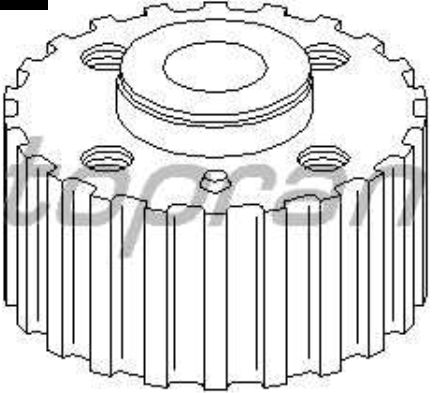 Audi A3 9/96-9/00 skrutka zotrvačníka/MANUÁL/FEBI BILSTEIN