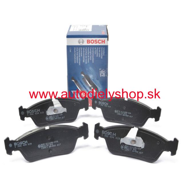 Opel Tigra 94-00 predné platničky /BOSCH /