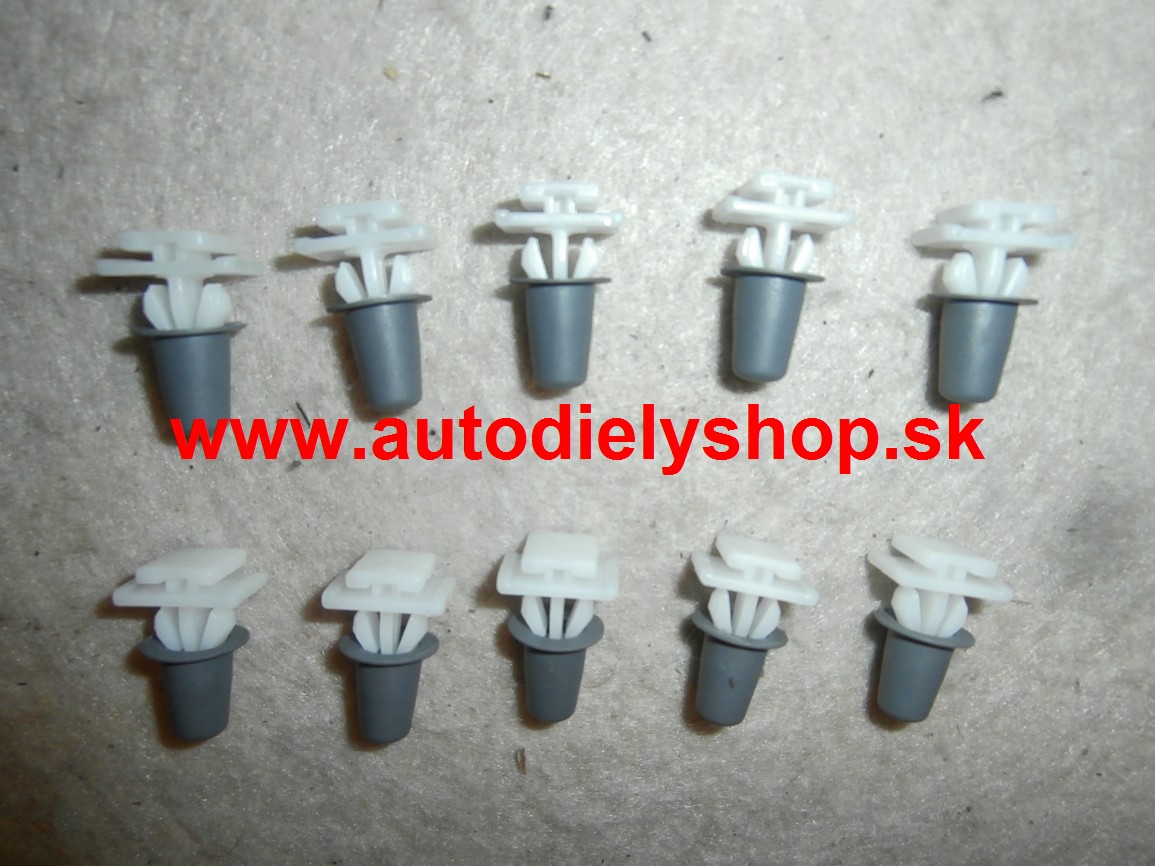 Opel TIGRA 10/94-12/00 príchytky prahových líšt 10 ks