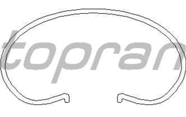Audi A3 9/00-5/03 drôtený krúžok vysúvacieho taniera