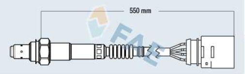 Audi A3 9/00-5/03 lambda sonda