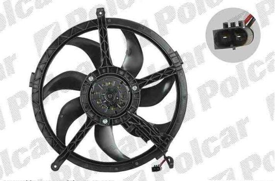 Mini CLUBMAN 10/07- ventilátor chladiča