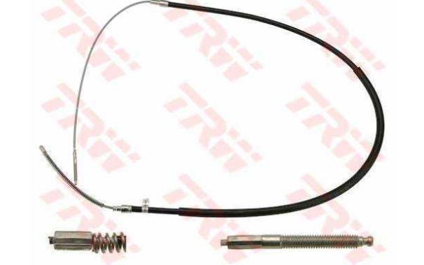VW PASSAT "B3" 4/88-10/93 zadné obojstranné ťažné lanko parkovacej brzdy 