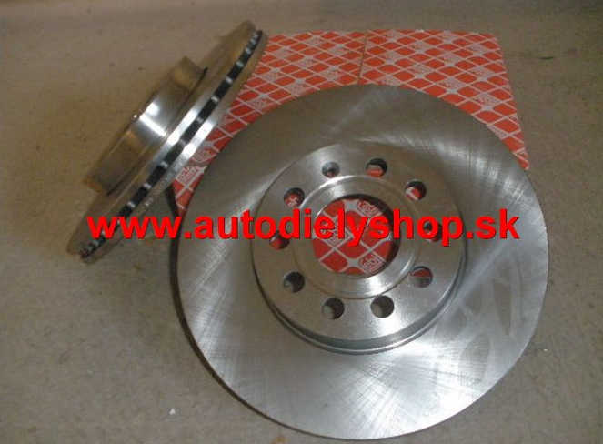 Audi A3 8/08-2012 predné kotúče 280mm Sada,vetrané FEBI
