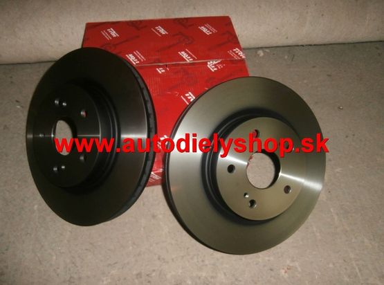 Kia VENGA 02/10- zadné brzdové kotúče sada L+P /A.B.S/