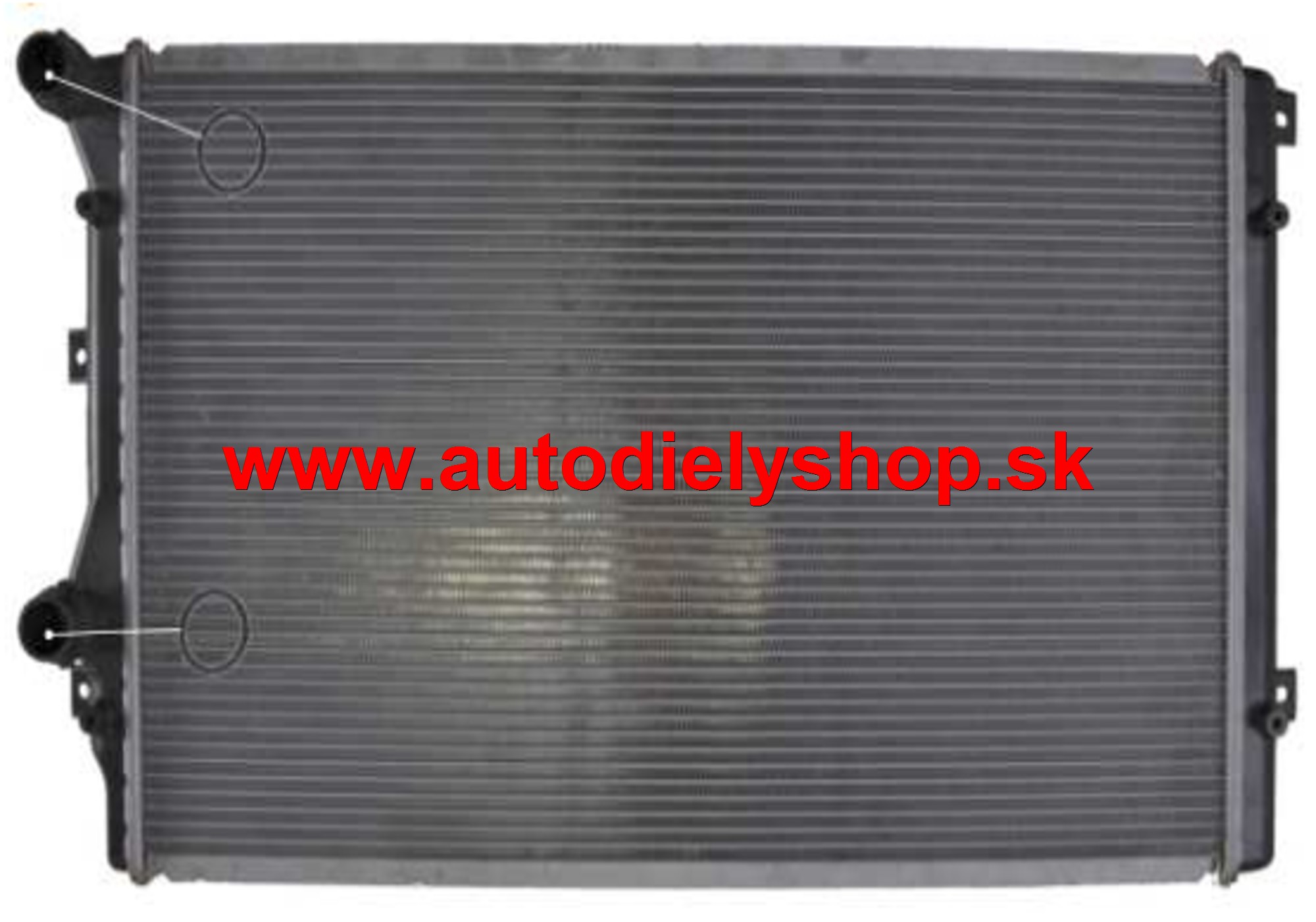 Audi A3 8/08-2012 chladič vody 1.4FSi 1.8TFSi 1.9TDi