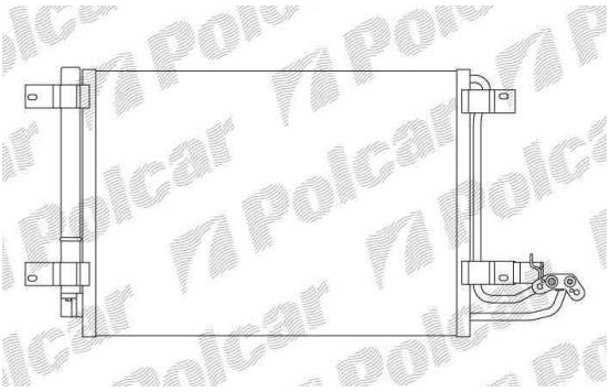 Audi A3 8/08-2012 chladič klimatizácie
