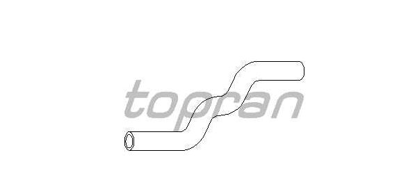 VW PASSAT 10/93-9/96 hadica chladenia 