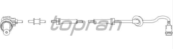  Audi A4 10/94-2/99 snímač počtu otáčok kolesa zadný obojstranný