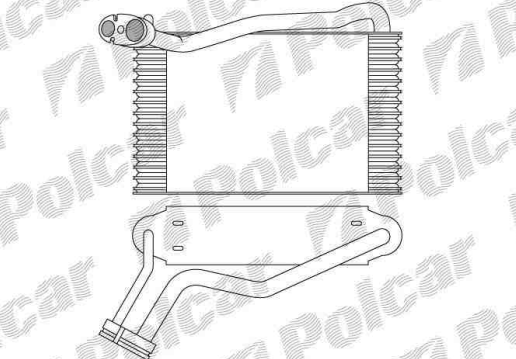 Audi A4 10/94-2/99 výparník klimatizácie