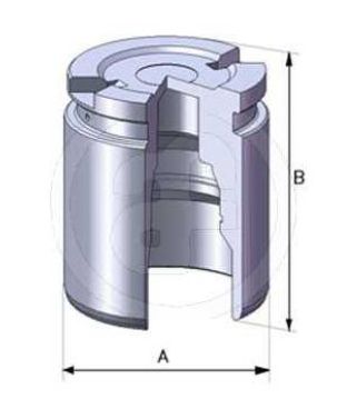 VW Passat B5.5 96-05 piest brzdového strmeňa zadný