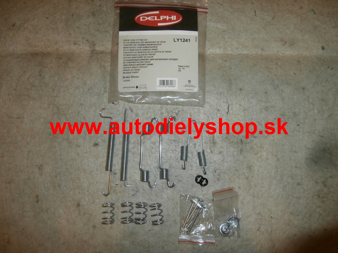 Opel ZAFIRA 1/99-9/05 opravná sada zadných čelusti / DELPHI /