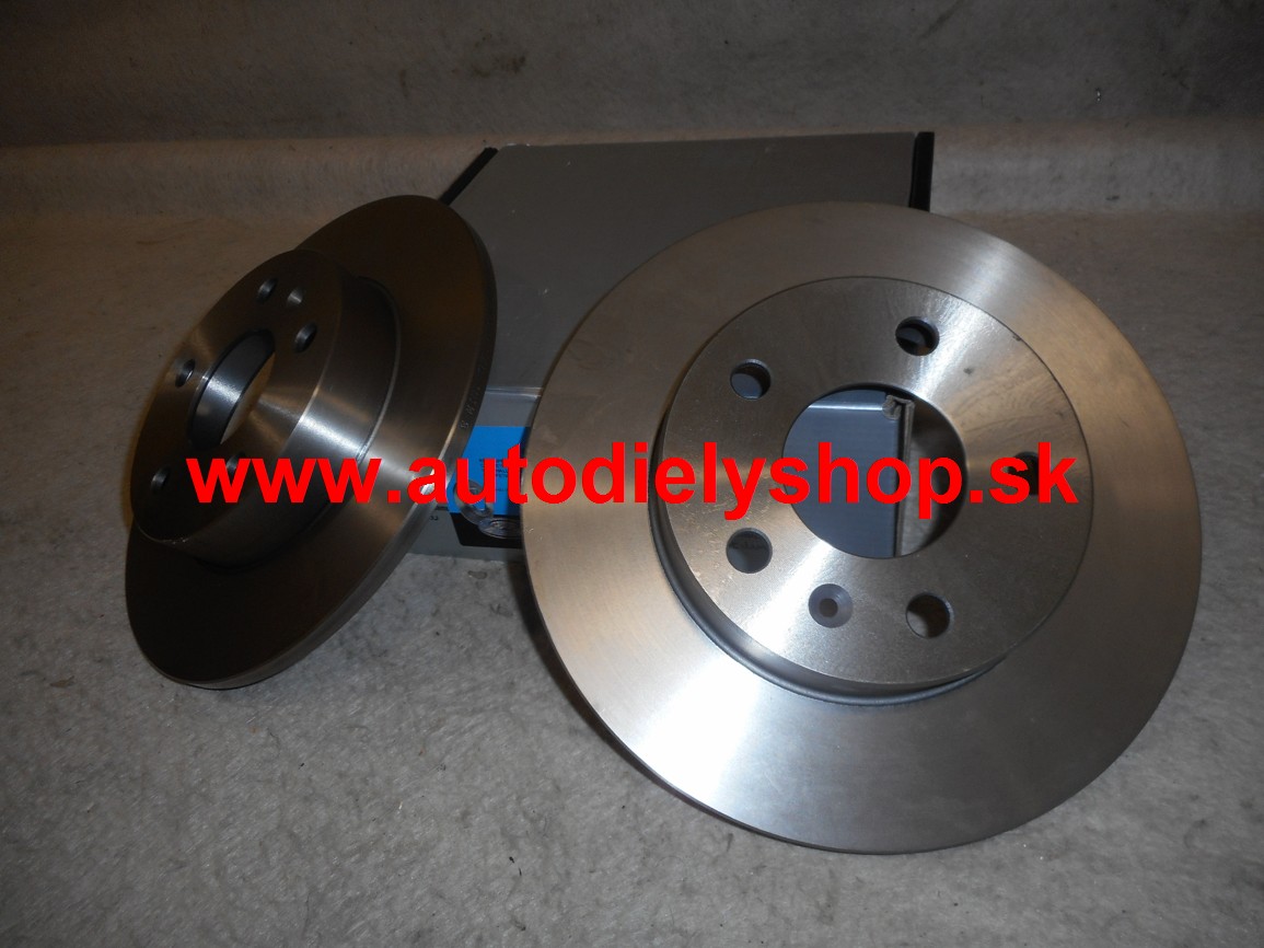 Opel ZAFIRA 1/99-9/05 zadné brzdové kotúče 264mm / 5 dier / SAMKO