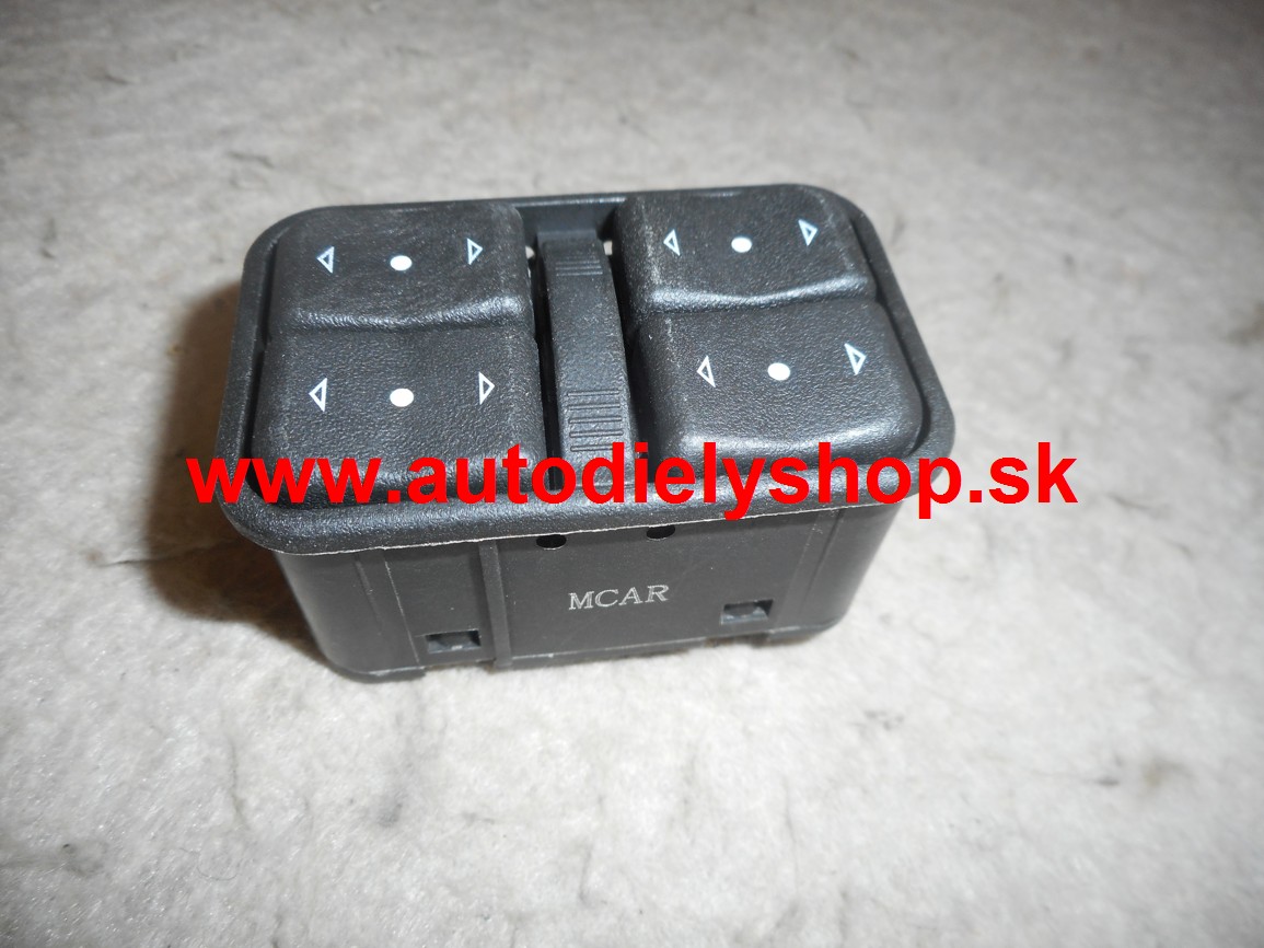 Opel ZAFIRA 1/99-9/05 spínač otvárania predných okien,štvoritý