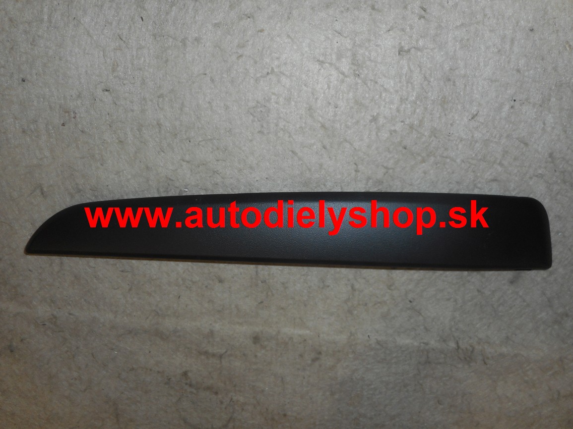 Opel ZAFIRA 10/05-2/08 lišta predného nárazníku Ľavá / čierna