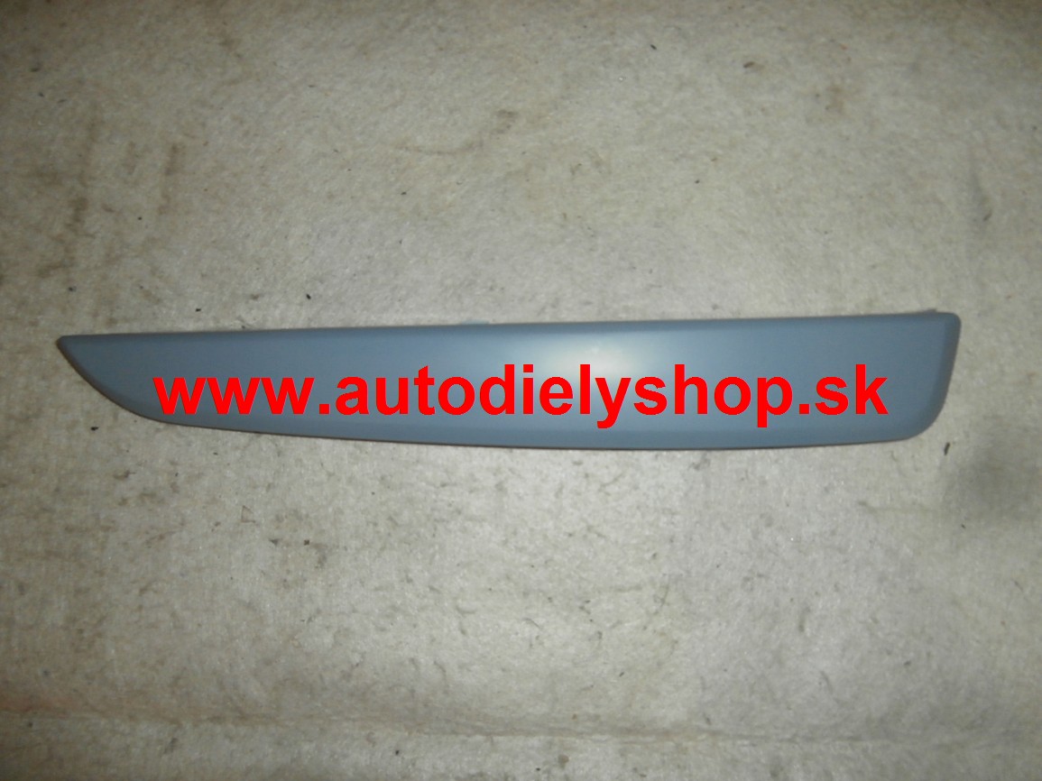 Opel ZAFIRA 10/05-2/08 lišta predného nárazníku Pravá / pre lak