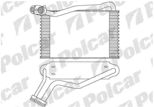 Audi A4 3/99-9/00 výparník klimatizácie