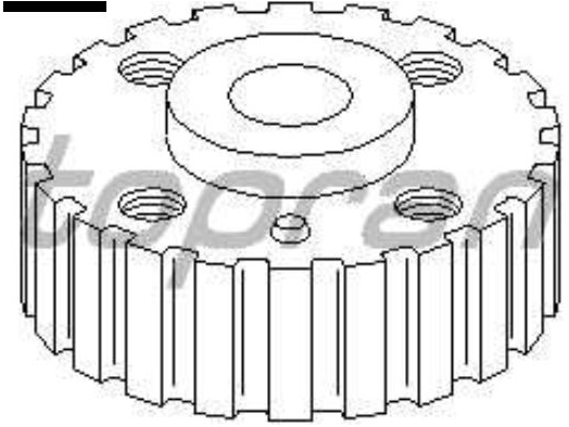 Audi A4 3/99-9/00 ozubené koleso kľukového hriadeľa
