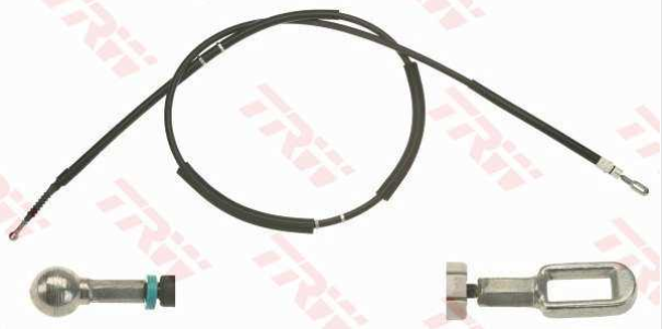 Audi A4 10/00-9/04 lanká ručnej brzdy zadné L+P