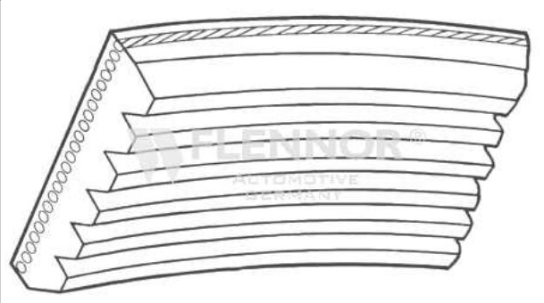 Audi A4 10/00-9/04 ozubený klinový remeň