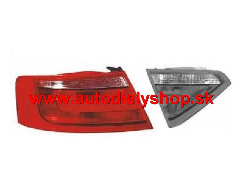 Audi A5 6/2007-2011 zadné svetlo vonkajšie Ľavé