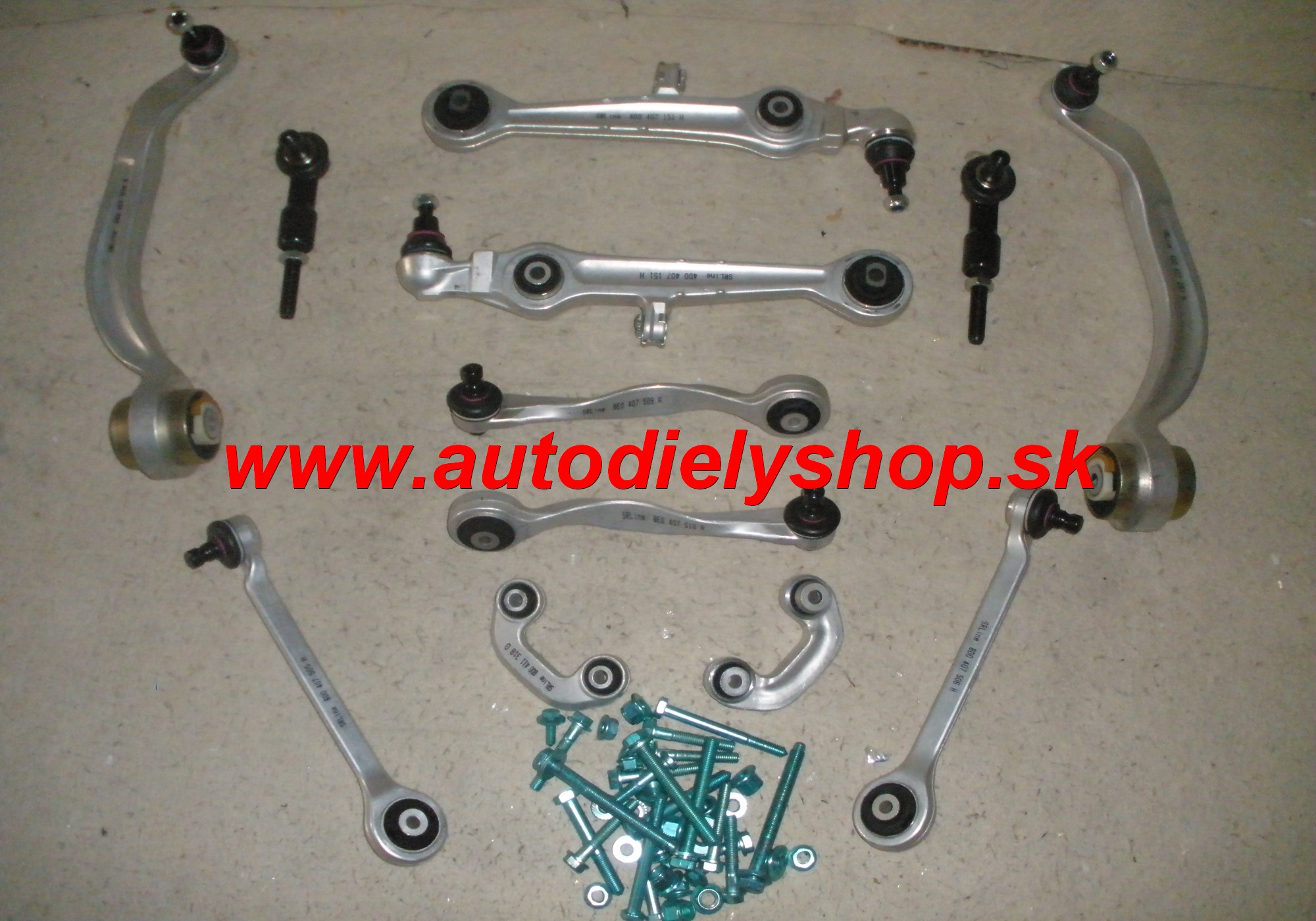 Škoda Superb 12/01-2/08 sada ramien kompletná.  Priemer čapu 21mm.