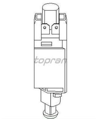 VW SHARAN 6/95-4/00 spínač brzdových svetiel