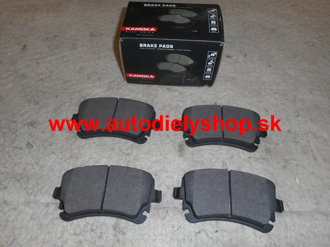 VW TRANSPORTER T5 4/03- zadné brzdové platničky sada /KAMOKA/