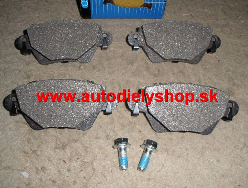 Nissan KUBISTAR 08/03- zadné platničky Sada / SRL /