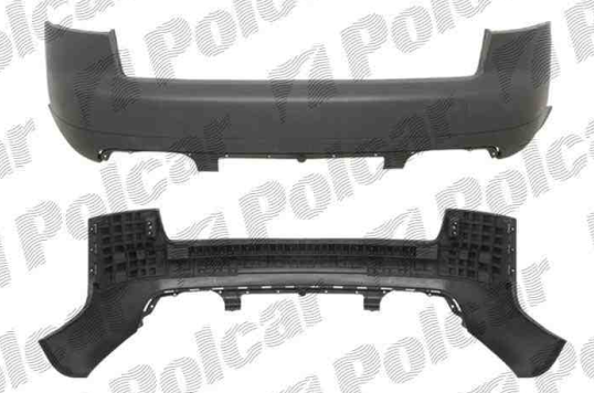 Audi A6 7/01-4/04 zadný nárazník s podkladom na striekanie