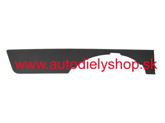 Audi A6 5/04- rámik prednej hmlovky horný pravý