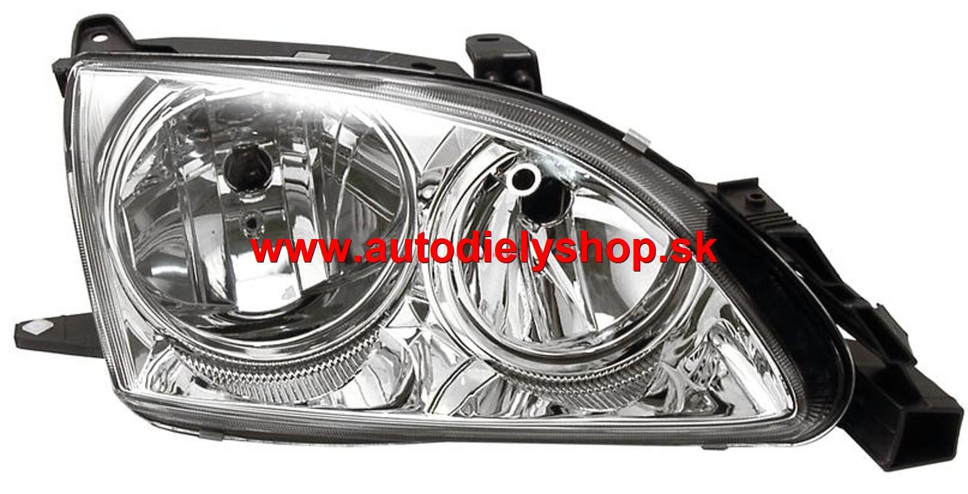 Toyota AVENSIS 10/00-5/03 predné svetlo H7+H7 pravé 
