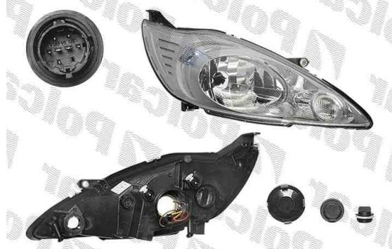 Ford KA 10/08- predné svetlo ľavé ,elektrické ,H4