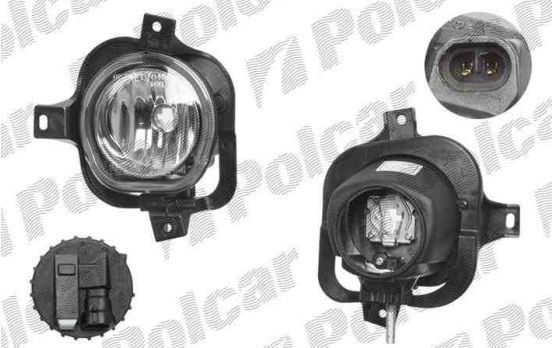 Ford KA 10/08- predná hmlovka ľavá H1