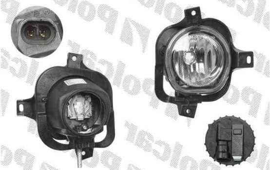 Ford KA 10/08- predná hmlovka pravá H1