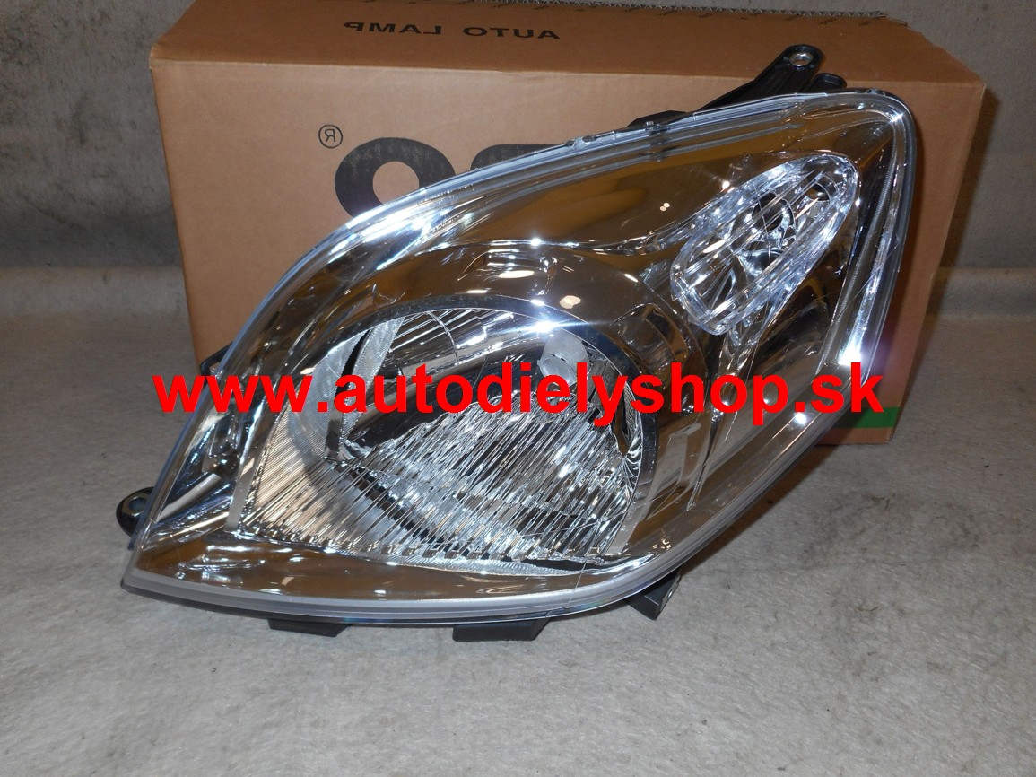 Fiat FIORINO 02/08- predné svetlo ľavé , elektrické H4