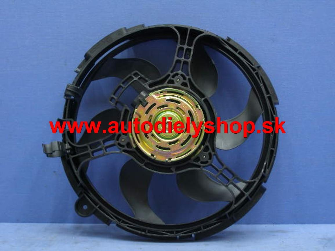  Fiat STILO 10/01-Ventilátor chladičov 1,2i -1,6i s AC 
