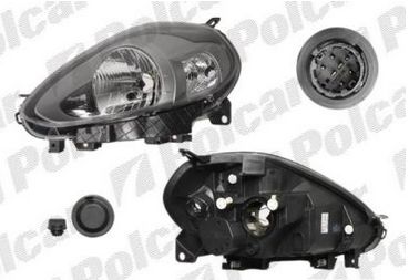 Fiat PUNTO EVO 07/08-03/12 predné svetlo ľavé H4 , elektrické 