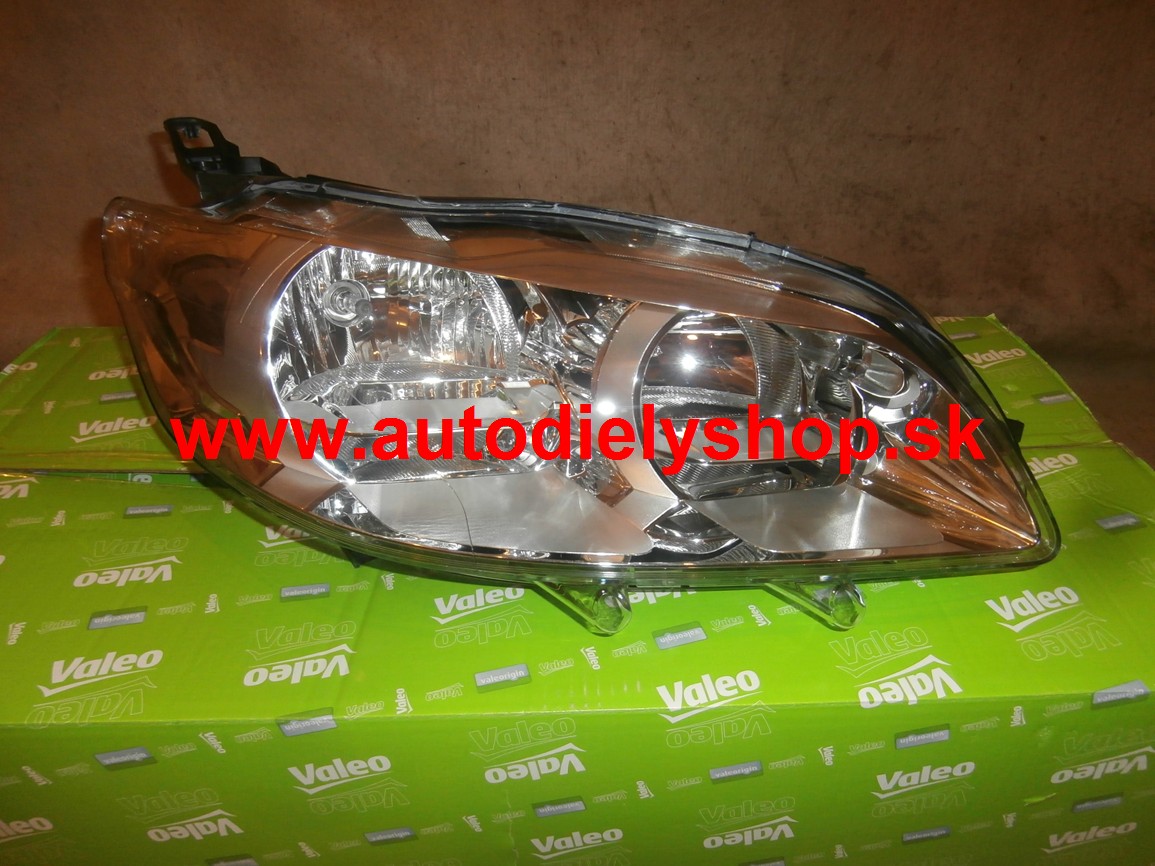 Peugeot 301 2013- Predné svetlo H7+H1 Pravé